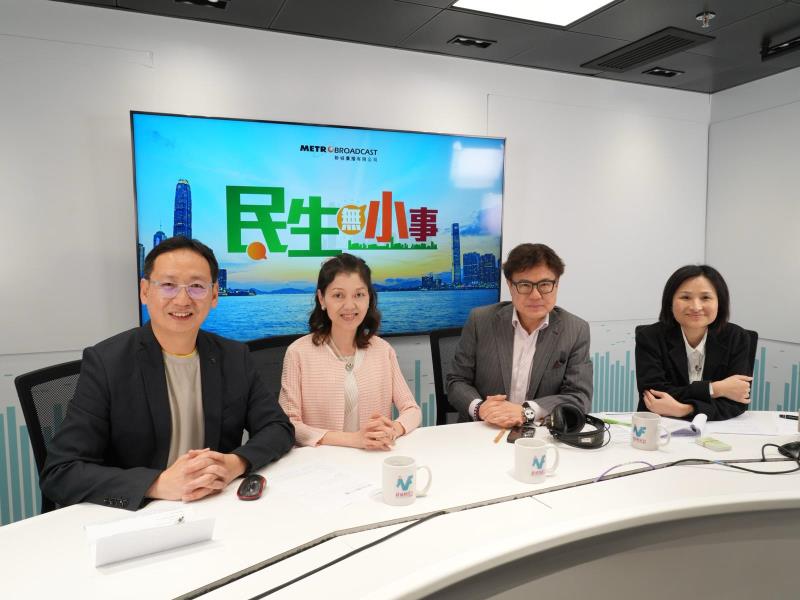 林美玲(右二)表示, 歡迎政府延續「三層應急機制」。