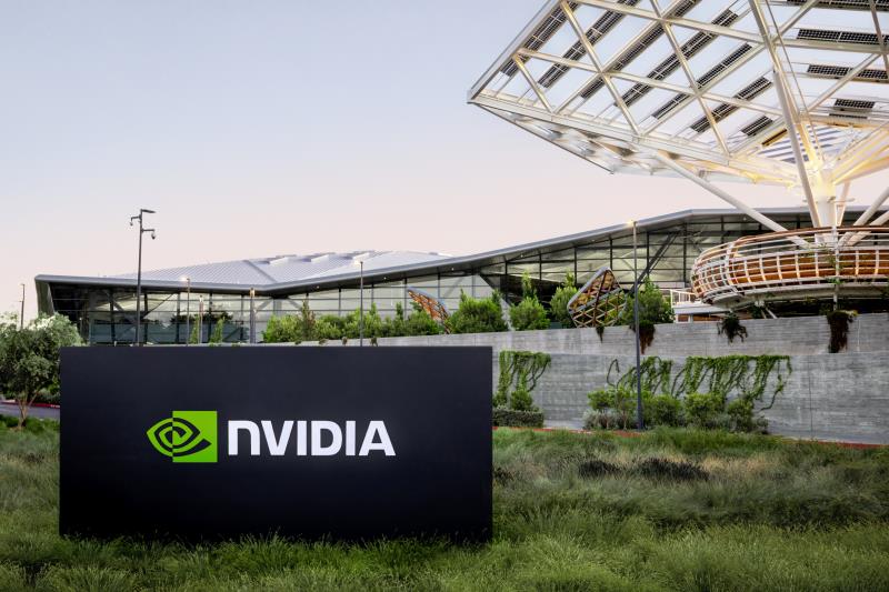輝達Nvidia上季賺逾264億美元勝預期，惟數據中心業務增長放緩。輝達提供圖片。