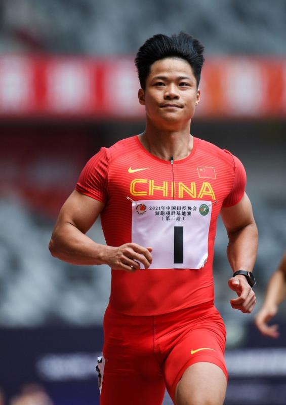 「亞洲飛人」、男子100米短跑亞洲紀錄保持者，中國短跑名將蘇炳添宣布退役。廣東省體育局圖片。