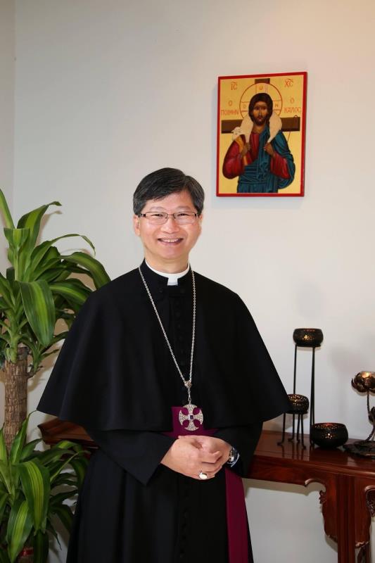 陳謳明當選香港聖公會下任大主教(聖公會相片)